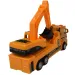 Service Team: Camion de constructie cu lumina si sunet in mai multe versiuni 20cm