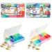 Set creativ pentru realizarea brățărilor din cauciuc colorat 750 de bucăți în mai multe variante 1buc