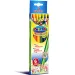 Set creioane colorate triunghiulare Jumbo 6 buc. - Carioca