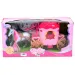 Set culoarea pink cu cal