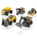 Set de 5 mini utilaje Volvo - Dickie Toys imaginea 2