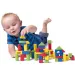 Set de 50 de cuburi din lemn cu cutie de selecție a formelor - Woodyland imaginea 3