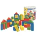 Set de 50 de cuburi din lemn cu cutie de selecție a formelor - Woodyland imaginea 1