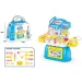 Set de doctor albastru în geantă care se poate deschide 18x15x26cm