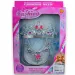 Set de frumusețe prințesă cu tiara și colier