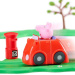 Set de joacă Peppa Purcelușa Whizz-Around cu mașină roșie