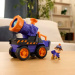Set de joacă vehicul lansator Mix cu Rubble și echipa Patrula Cățelușilor - Spin Master