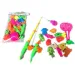 Set de joacă pescuit plastic cu accesorii