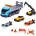 Set de mașini de curse Formula Racer cu mașină de transport în două variante 1 buc – Dickie Toys imaginea 2