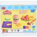 Set de plastilină de prânz cu 6 bucăți de culori de plastilină, forme