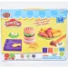 Set de plastilină pentru prânz 6 bucăți cu plastilină de diferite culori, forme