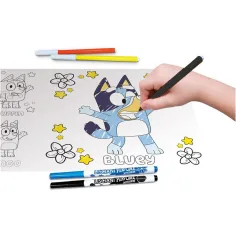 Set pentru școala de desen Bluey cu planșetă de desen iluminată – Lisciani imaginea 3