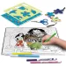 Set de școală de desen Vaiana 2 cu tablă de desen luminoasă - Lisciani imaginea 4