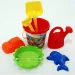 Set mic pentru nisip cu stropitoare (7 piese)