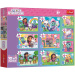 Set puzzle 10 în 1 Căsuța lui Gabi - Trefl