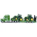 SIKU Camion cu tractoare John Deere set de joc 1/87 imaginea 1
