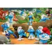 Smurfs distracție în pădure 104bucăți supercolor puzzle - Clementoni imaginea 2