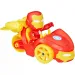 Spider-Man: Póki și prietenii săi minunați - Figurina de acțiune Iron Man cu vehicul - Hasbro imaginea 2