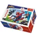 Spiderman în acțiune 54 bucăți mini puzzle 4 variante - Trefl