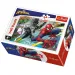 Spiderman în acțiune 54 bucăți mini puzzle 4 variante - Trefl