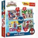 Spidey and His Amazing Friends 4in1 puzzle set - Trefl