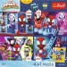 Spidey și prietenii - 4 x 88 de piese Premium Plus Kids puzzle - Trefl imaginea 2