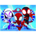 Spidey și prietenii lui în acțiune puzzle premium 30 piese - Trefl