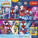 Spidey și prietenii săi - puzzle Premium Plus Kids 4 x 88 piese - Trefl