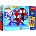Spidey și prietenii săi în acțiune 30 de piese premium puzzle - Trefl imaginea 1