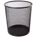 Spirit: Coș de gunoi negru cu plastă 12 litri