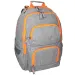 Spirit: E-Bag ghiozdan rotunjit gri si portocaliu, rucsac 46x34x22cm