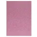 Spirit: Foaie decorativă sclipici burete culoarea roz A4 1bucată