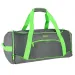 Spirit: Gym geantă de sport neon verde-gri 20x51x23cm