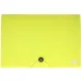 Spirit: mapă pentru documente A4 mărime cu 12 compartimente neon galben