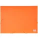 Spirit: Neon portocaliu mapă plastic pentru caiete cu elastic A4