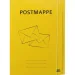 Spirit: Postmappe galben carton de cauciuc dosar A4