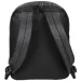 Spirit: Rucsac negru din piele artificială cu trei compartimente 41x33x7,5cm