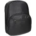 Spirit: Rucsac negru din piele artificială cu trei compartimente 41x33x7,5cm