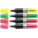 Stabilo: Luminator textliner 4 bucăți set