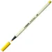 Stabilo: Pen 68 brush culoarea galbenă