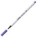 Stabilo: Pen 68 brush culoarea violet