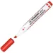 Stabilo: Plan WhiteBoard marker vârf tăiat culoarea roșie