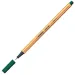 Stabilo: Point 88 fine 0,4mm verde închis