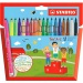 Stabilo: Trio A-Z set marker colorat 18 bucăți