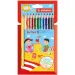 Stabilo: Trio Thick gros creion colorat triunghi set 12 bucăți