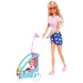Steffi Love: Păpușa Steffi biciclistă cu remorcă pentru copii - Simba Toys
