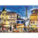 Strada Franceză - puzzle din lemn de 1000 de piese - Trefl
