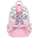 St.Right Grey Panda imprimeu panda roz-gri trei compartimente rucsac, ghiozdan 39x27x17cm