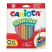 Supercolor creioane colorate 24 bucăți set - Carioca