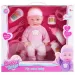 Sweet Baby păpușă cu 8 bucăți de accesorii 25cm